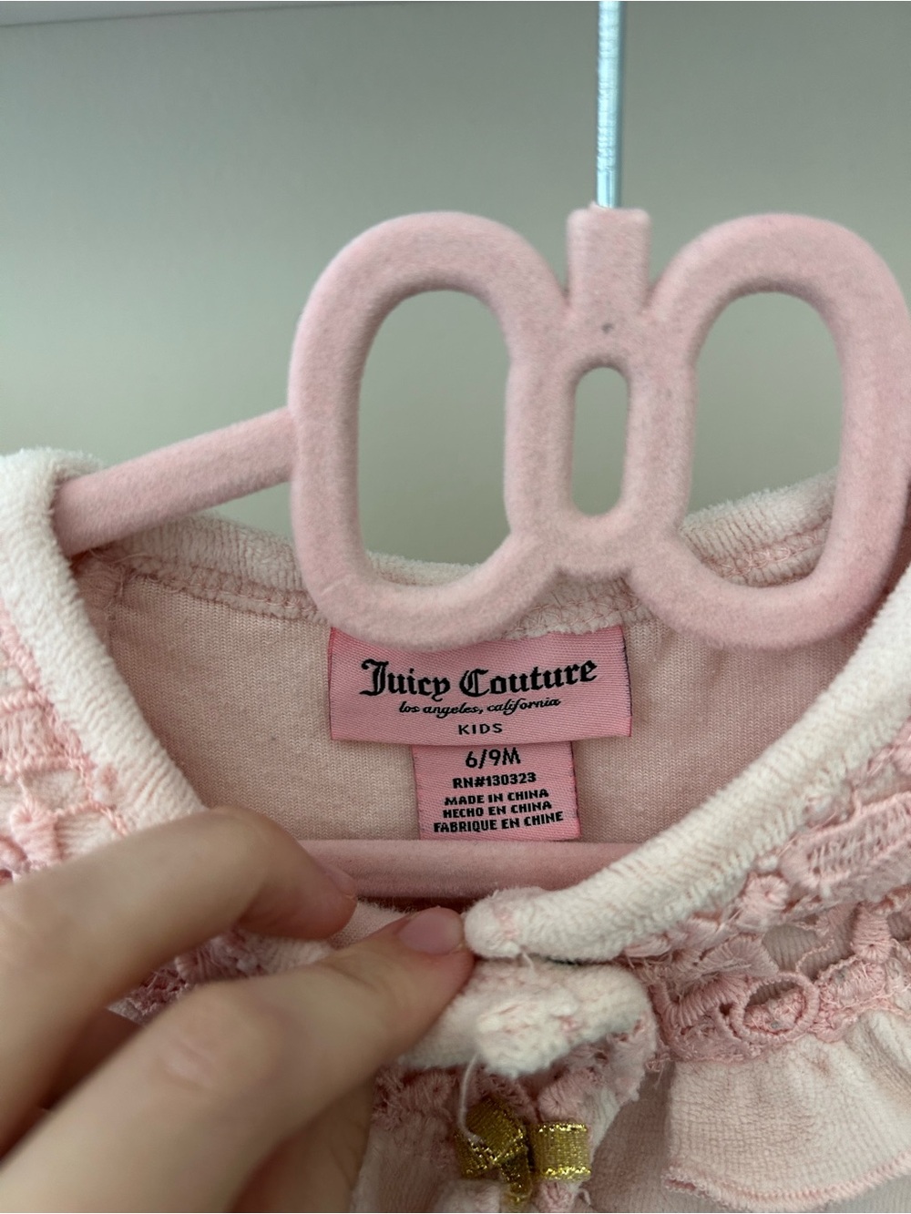 Juicy Couture Designer Infant Sleeper